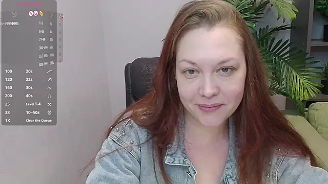 CutieGinger online show from 10/04/25, 04:19