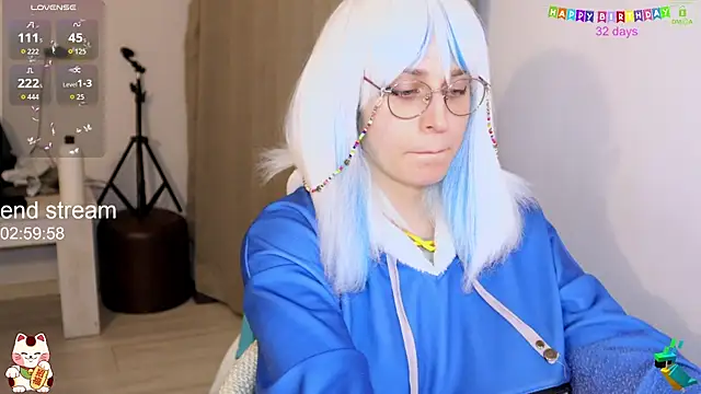 ShiroiFubuki online show from 01/18/26, 07:28