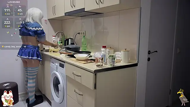 ShiroiFubuki online show from 10/21/25, 04:50