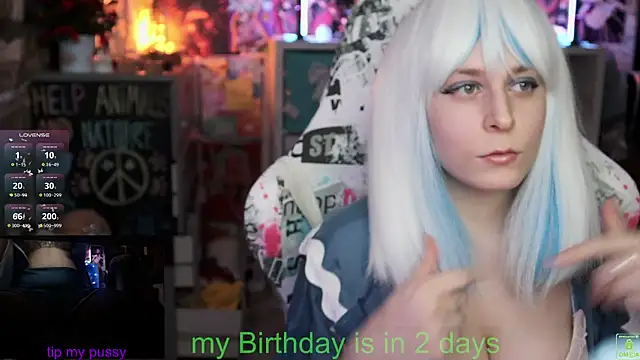 ShiroiFubuki online show from 02/18/25, 05:31