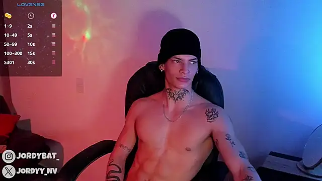 Jordy bat online show from 01/15/26, 04:38