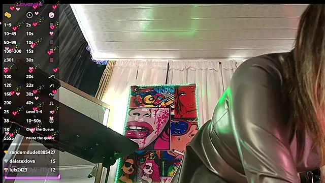 LatexDevil Blondie online show from 03/13/25, 07:06