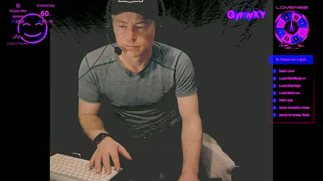 GymyXY online show from 02/19/25, 12:22