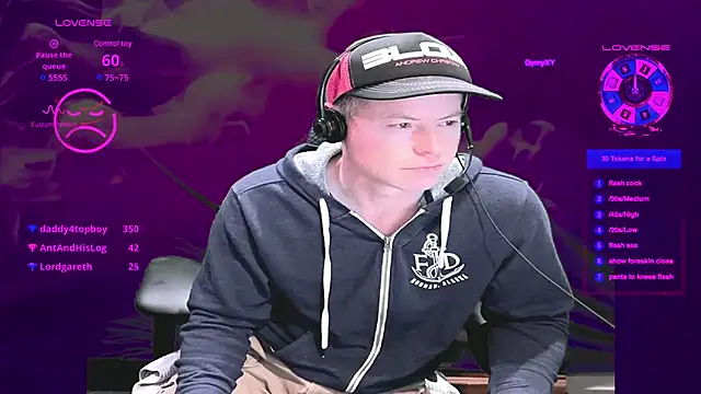 GymyXY online show from 02/22/25, 07:56