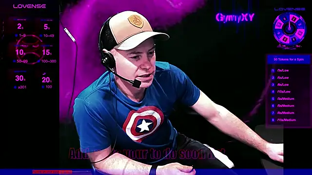 GymyXY online show from 02/10/25, 03:24