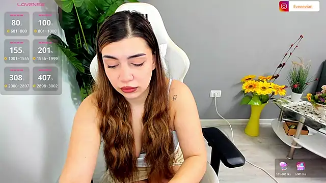 Snapshot of EveEvian chatting on 02/18/26, 12:34 EveEvian online show from 02/18/26, 12:34