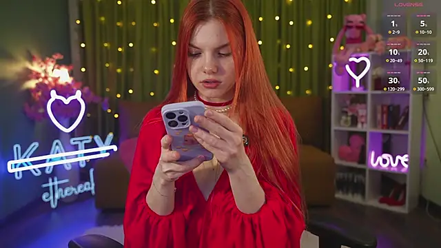 Katy  Ethereal online show from 10/10/25, 02:45