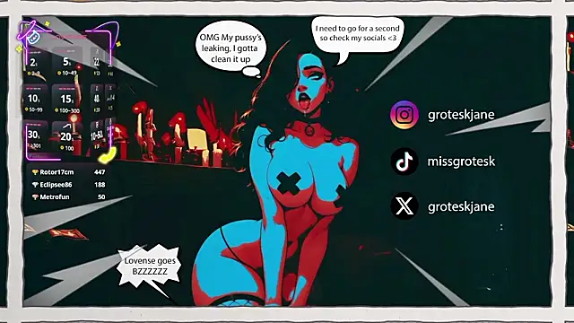 GroteskJane online show from 02/21/26, 10:01