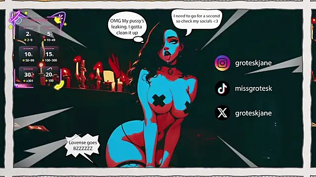 GroteskJane online show from 03/21/26, 08:02