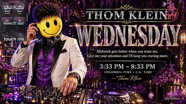 Snapshot of thomklein chatting on 05/20/26, 08:06 thomklein online show from 05/20/26, 08:06