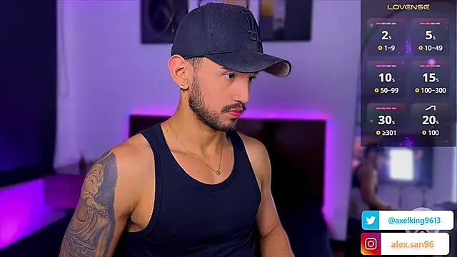 AxelKing1326 online show from 01/11/26, 11:00