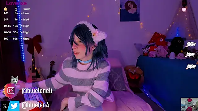 Snapshot of bluelen chatting on 02/21/25, 03:10 bluelen online show from 02/21/25, 03:10