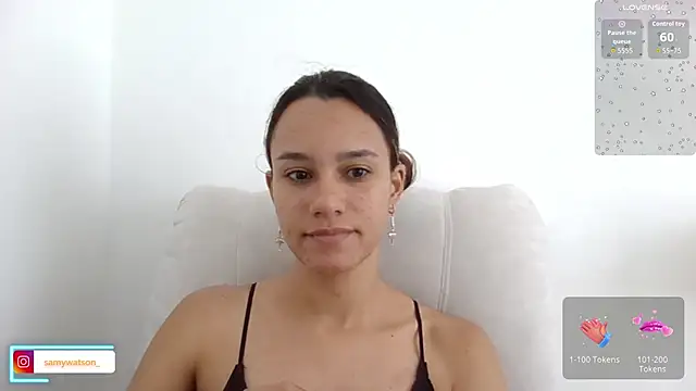 Snapshot of SamanthaWatson chatting on 06/17/26, 01:43 SamanthaWatson online show from 06/17/26, 01:43