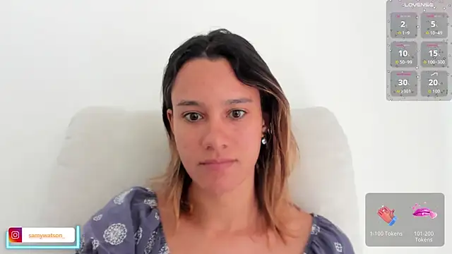 Snapshot of SamanthaWatson chatting on 07/15/26, 01:18 SamanthaWatson online show from 07/15/26, 01:18