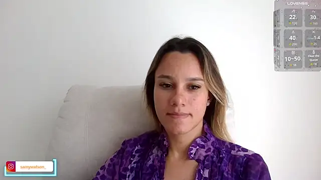 Snapshot of SamanthaWatson chatting on 04/27/26, 03:10 SamanthaWatson online show from 04/27/26, 03:10