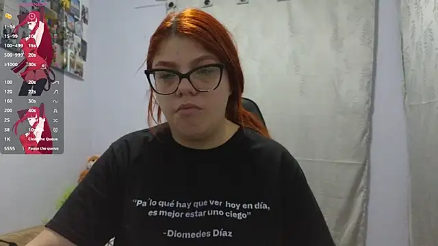 Snapshot of lucie_nicolls chatting on 02/25/25, 11:26 lucie nicolls online show from 02/25/25, 11:26