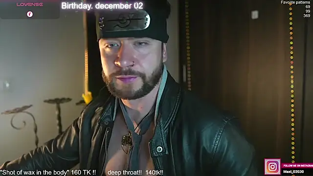 just maxii online show from 11/16/25, 11:41