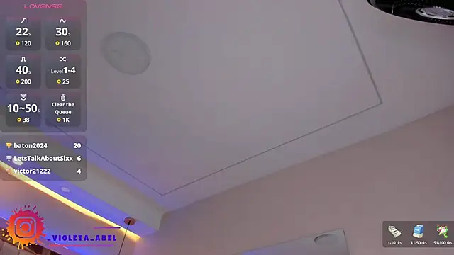 Snapshot of VioletaAbel chatting on 03/19/25, 04:02 VioletaAbel online show from 03/19/25, 04:02