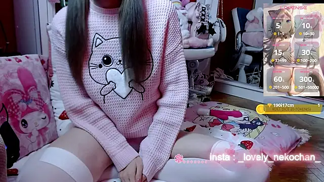 Snapshot of lovely_nekochan chatting on 10/11/25, 12:00 lovely nekochan online show from 10/11/25, 12:00