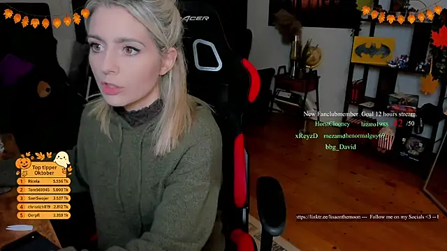 Lisaonthemoon online show from 10/30/25, 07:00