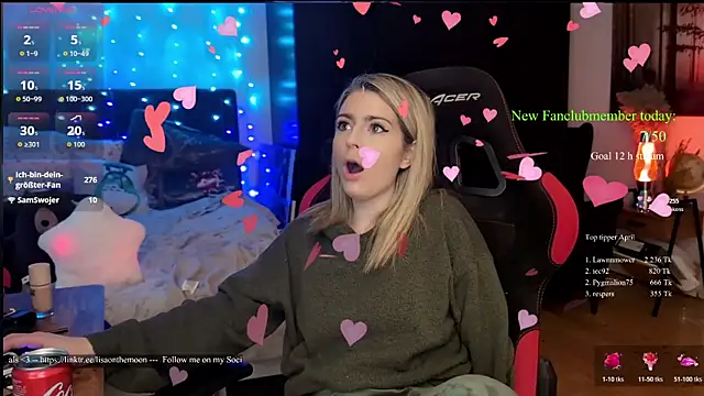 Lisaonthemoon online show from 04/12/26, 02:53