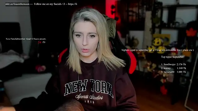 Lisaonthemoon online show from 09/17/25, 06:10