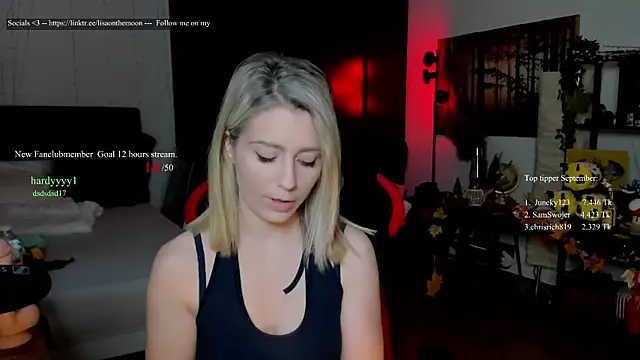 Lisaonthemoon online show from 09/27/25, 01:06