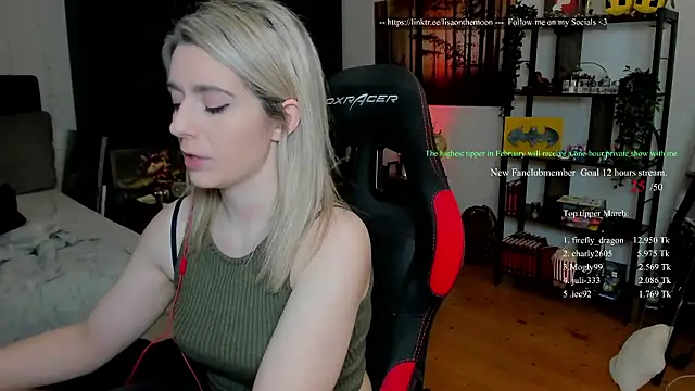 Lisaonthemoon online show from 03/09/26, 07:17