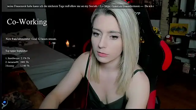 Lisaonthemoon online show from 09/10/25, 06:18