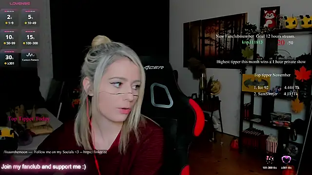 Lisaonthemoon online show from 11/26/25, 07:03