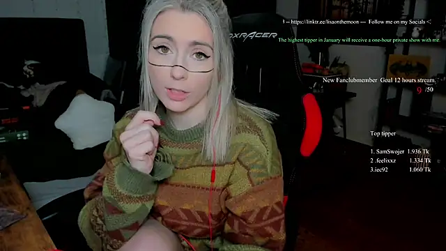 Lisaonthemoon online show from 01/11/26, 09:44