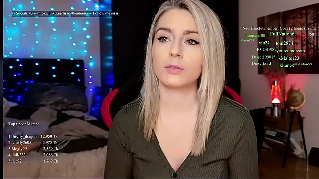 Lisaonthemoon online show from 03/18/26, 06:09