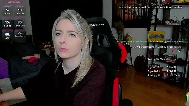 Lisaonthemoon online show from 03/06/26, 05:19