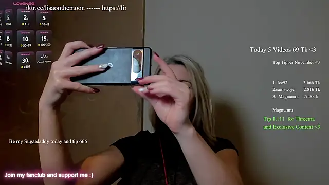 Lisaonthemoon online show from 11/18/25, 05:16