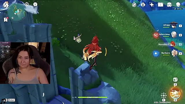 Megan  Hart online show from 02/20/25, 04:47