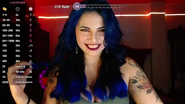black wiidow online show from 02/25/25, 05:08