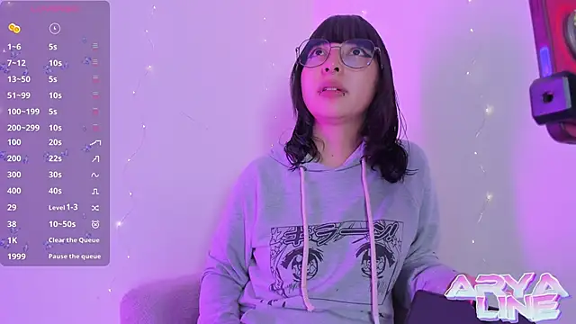 arysUwU online show from 03/21/26, 03:30