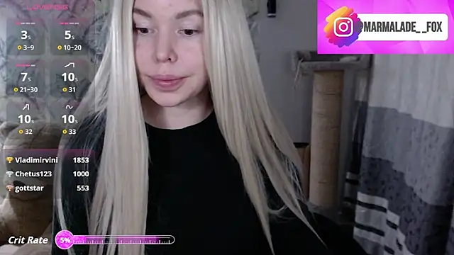 Marmalade Fox online show from 03/10/26, 12:09