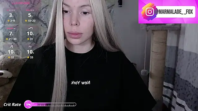 Marmalade Fox online show from 03/13/26, 02:33