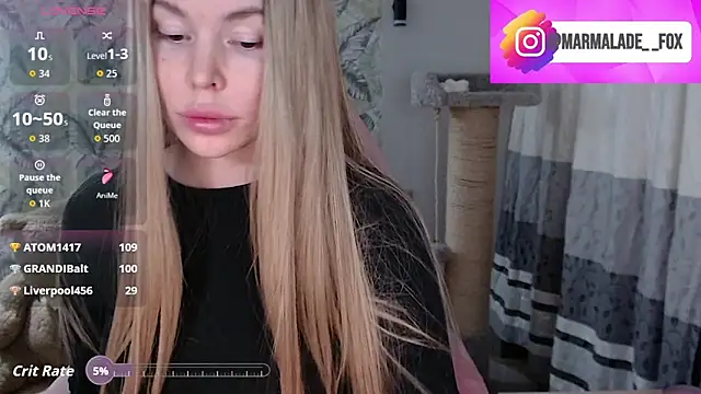 Marmalade Fox online show from 03/05/26, 03:08