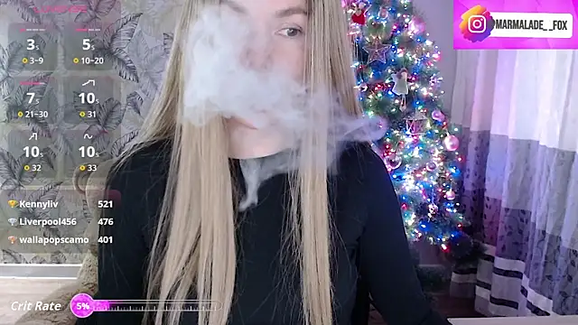 Marmalade Fox online show from 12/15/25, 08:20