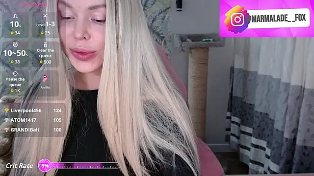 Marmalade Fox online show from 03/06/26, 03:51