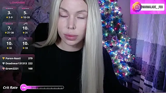 Marmalade Fox online show from 11/27/25, 11:21