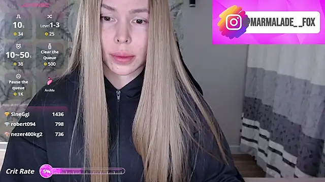 Marmalade Fox online show from 04/07/26, 03:47