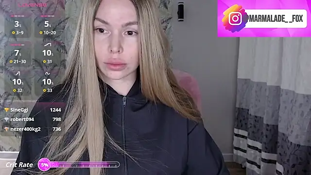 Marmalade Fox online show from 04/06/26, 03:57