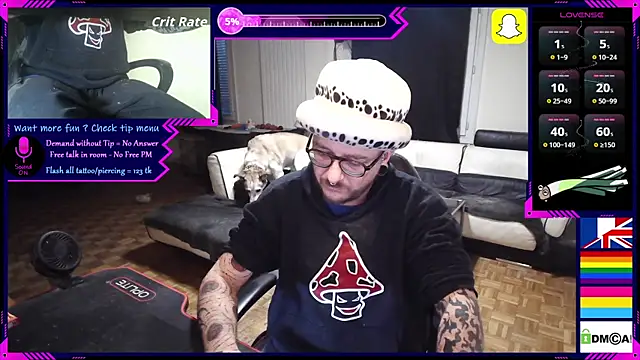 Snapshot of Law_Leek chatting on 11/23/25, 07:51 Law Leek online show from 11/23/25, 07:51