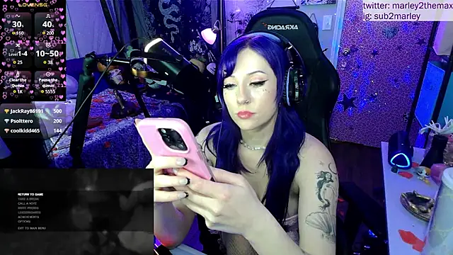 marleymaxwell online show from 02/15/26, 07:51