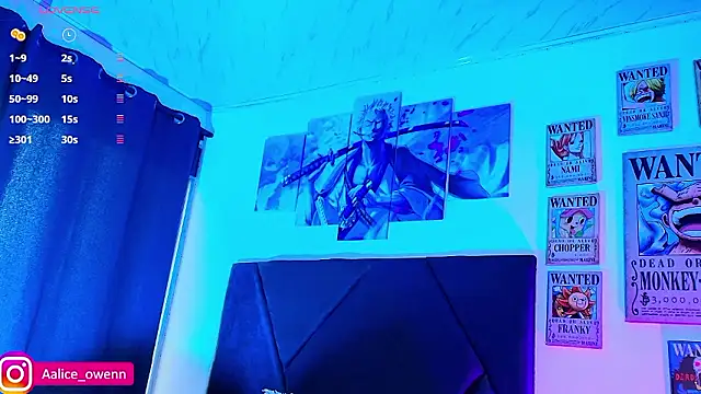 Aliceowenn online show from 01/13/26, 08:02