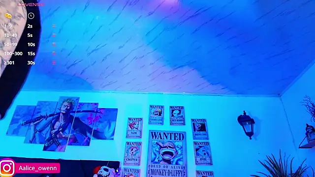 Aliceowenn online show from 12/22/25, 09:04