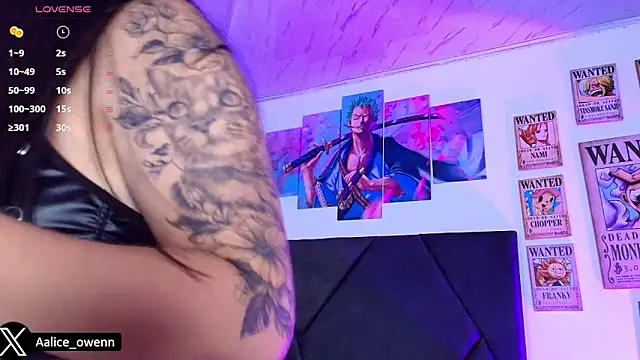 Aliceowenn online show from 12/02/25, 08:10